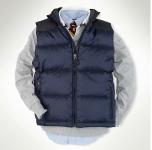 new style polo ralph lauren veste sans manches 2013 hommes polo chaud bleu